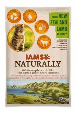 Iams Cat jahňacie v omáčke 85g