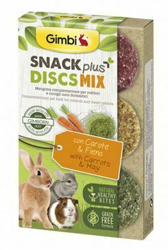 Gimbi Snack Plus DISCS MIX 50g