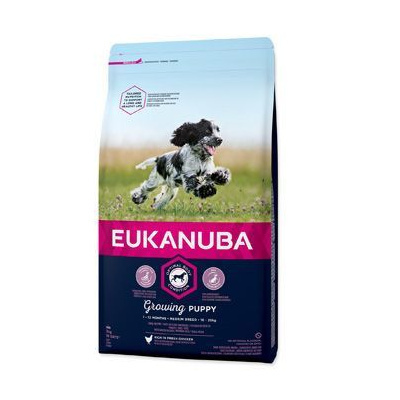 Eukanuba Dog Puppy Medium 15kg