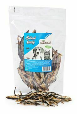 NATURECA pochúťka Sušené šproty 6-8cm 70g