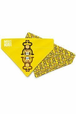 Obojok bandana Max&Molly Bandana Monkey Maniac L