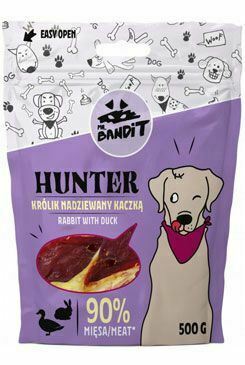 VetExpert Pán Bandita poch. HUNTER králik a kačica 500g