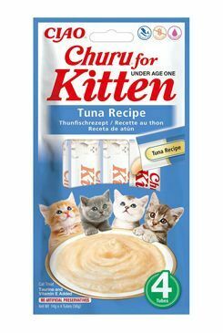 Churu Cat Kitten Tuna Recipe 4x14g