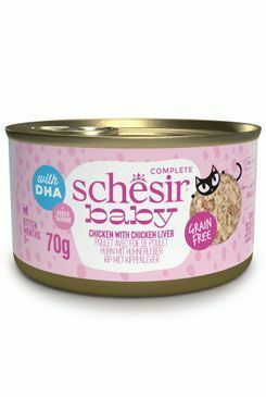 Schesir Cat Cons. Kitten Wholefood chicken/liver 70g