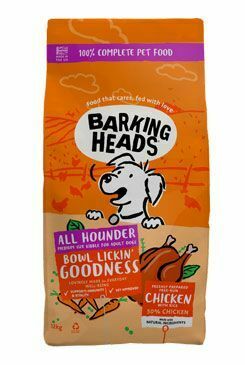 BARKING HEADS All Hounder Bowl Lickin Good Chick 12kg