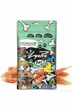 Lyopro woof woof. Sušené mäkké kuracie mäso 70g