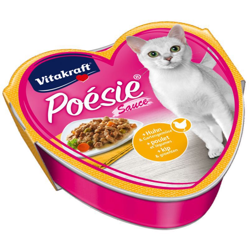 Vitakraft Cat Poésie cons. šťava z kuracieho mäsa a kapusty. 85g