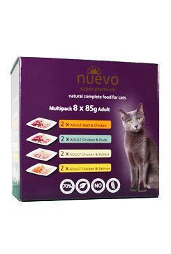 Nuevo mačka vrecko Adult Multipack 8x85g