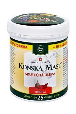 Koňská masť teplá 500ml