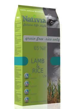 Nativia Dog Adult Lamb&Rice 15kg