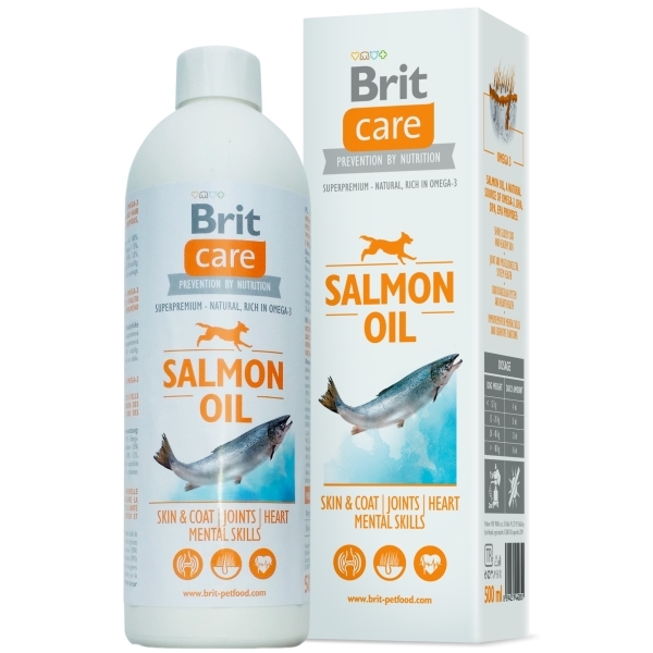 Brit Care Lososový olej pre psov 500ml