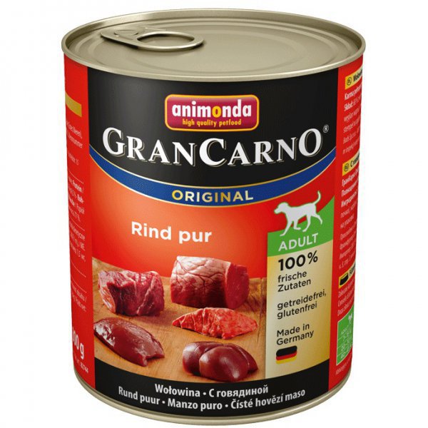 Animonda GRANCARNO cons. Hovädzie mäso ADULT 800g