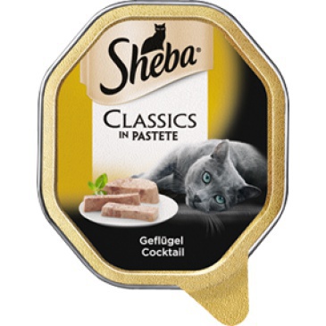 Hydinový kokteil Sheba Tub 85g