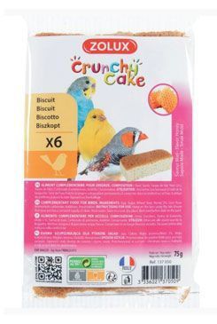 Sušienky vtáčie CRUNCHY CAKE HONEY 6ks 75g Zolux