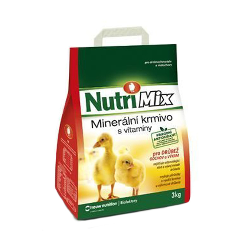 Nutri Mix na výkrm a chov hydiny plv 3kg