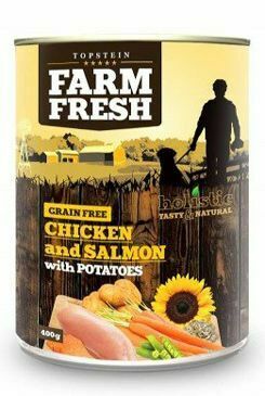 Farm Fresh Dog Chicken&Salmon with Potatoes cons 800g