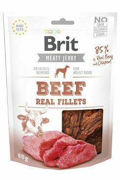 Brit Jerky Hovädzie filé 80g