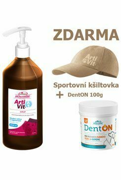 VITAR Veterinae ArtiVit sirup1000ml+DentON100+teplý b