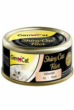 Gimpet cat cons. ShinyCat kuracie filé vo vývare 70g