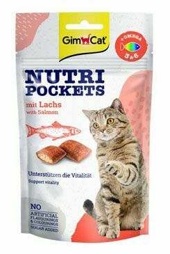 Gimcat Nutri Pockets s lososom 60 g