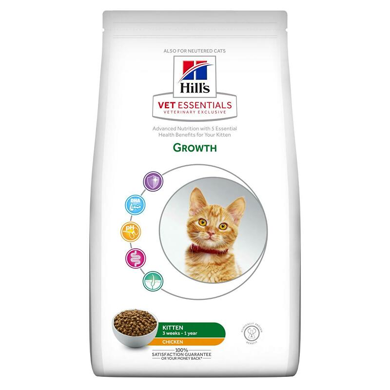 Hill's Feline VE Dry Kitten Growth Chicken 400g