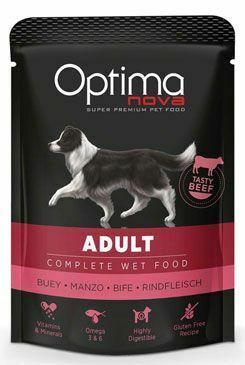 Optima Nova Dog Adult Hovädzia kapsa 300g