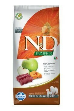 N&D Pumpkin DOG Adult M/L Zverina a jablko 12kg