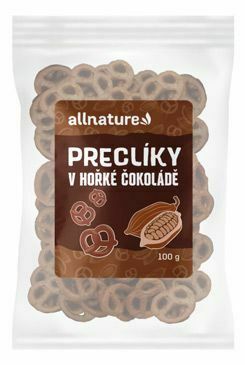 Allnature Horké čokoládové praclíky 100g