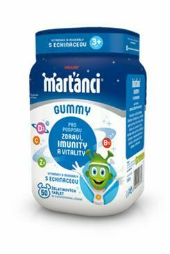 Multivitamín Marťania Gummy s Echin. 50ks Walmark