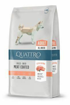 QUATTRO Dog Dry Premium All Breed Adult Salmon 12kg