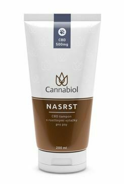 NASRST - CBD šampón pre psov 200ml