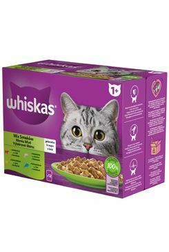 Kapsuly Whiskas. Core Mix.výber želé 12x85g