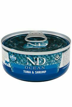 N&D CAT OCEAN Adult Tuniak a krevety 70g