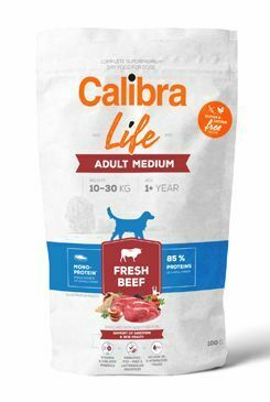 Calibra Dog Life Adult Medium Fresh Beef 100g