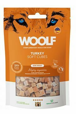 WOOLF Mäkké kocky morčacie 100g