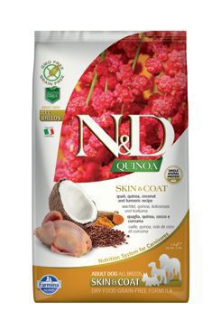 N&D Quinoa DOG Skin & Coat Quail & Coconut 2,5kg