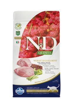 N&D Quinoa CAT Weight Management Lamb & Broccoli 1,5kg