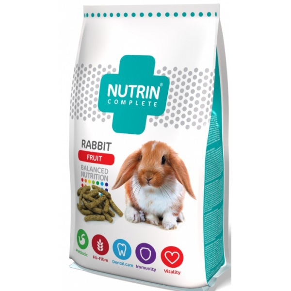 Nutrin Complete Rabbit Adult Fruit 400g