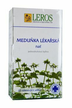 Čaj Leros Medovka lekárska 20 sacc