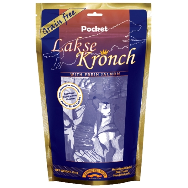 KRONCH Treat s lososovým olejom 100% 175g