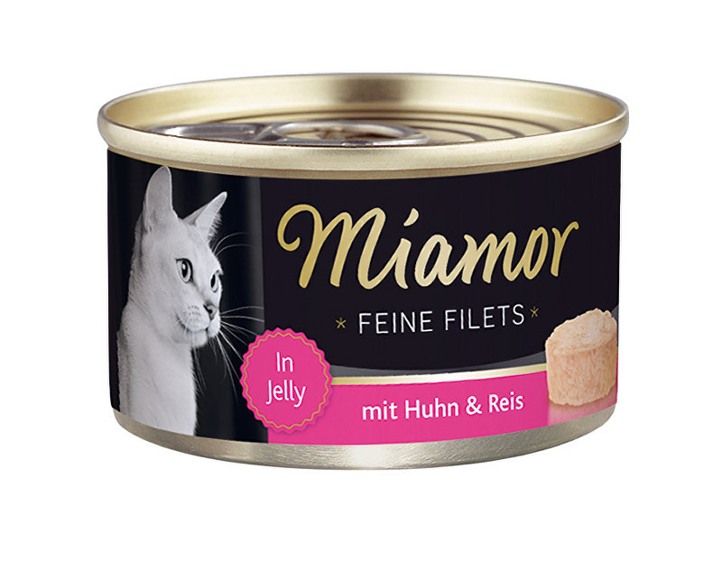 Miamor Cat Filet kuracie mäso v konzerve + ryža 100g