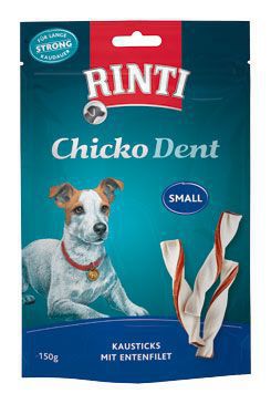 Rinti Pochúťka pre psov Extra Chicko Dent duck S (150g)