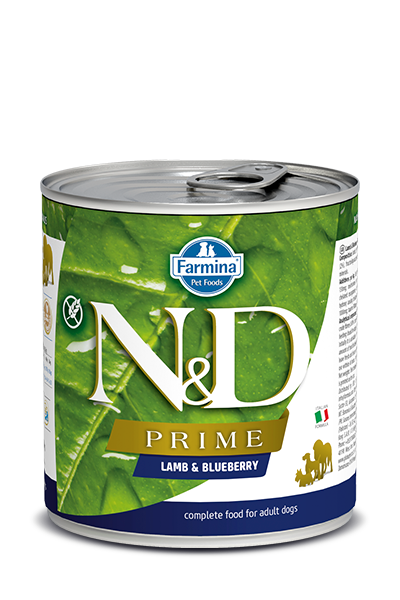 N&D DOG PRIME Adult Lamb & Blueberry 285g