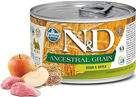 N&D DOG LOW GRAIN Adult Boar & Apple Mini 140g