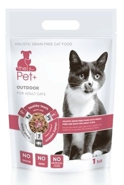 Pet+ 3v1 cat OUTDOOR 1kg