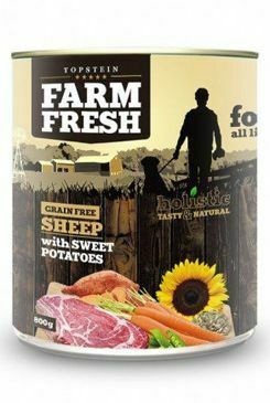 Farm Fresh Dog Sheep so sladkými zemiakmi v konzerve 400g