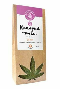 Konopná zmes ibištek 50g