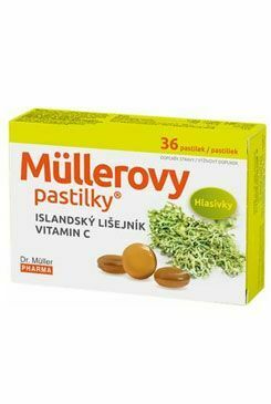 Dr.Muller Pastilky s islandským lišajníkom 36ks