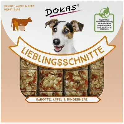 Dokas-Fit snack tyčinky-mrkva, jablko, hovädzie srdce80g