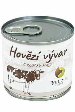 BOHEMIA Hovädzí vývar s kúskami mäsa 140ml